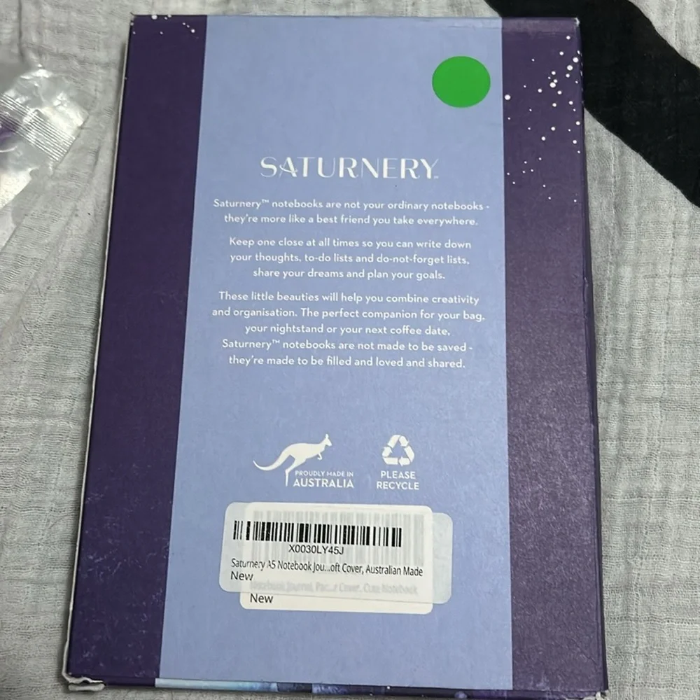 Saturnery A5 notebooks 3 pack